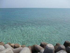 【写】石垣の海