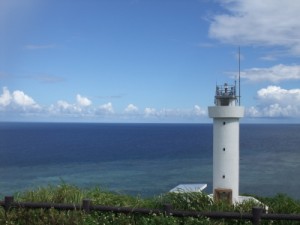 石垣島北端の平久保崎灯台