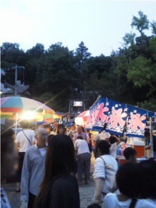 國神社の夏祭り