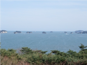 双観山展望台からの松島